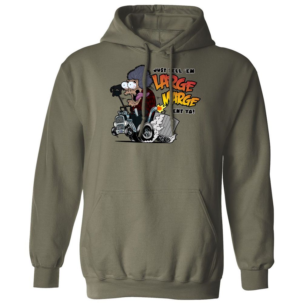 Classic Unisex Hoodie - MZVGSNTK - Military Green - 4
