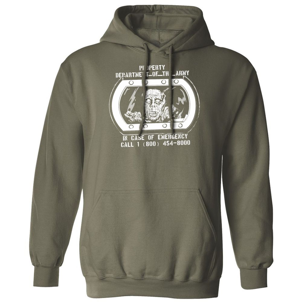 Classic Unisex Hoodie - RJ2JT4ZH - Military Green - 4