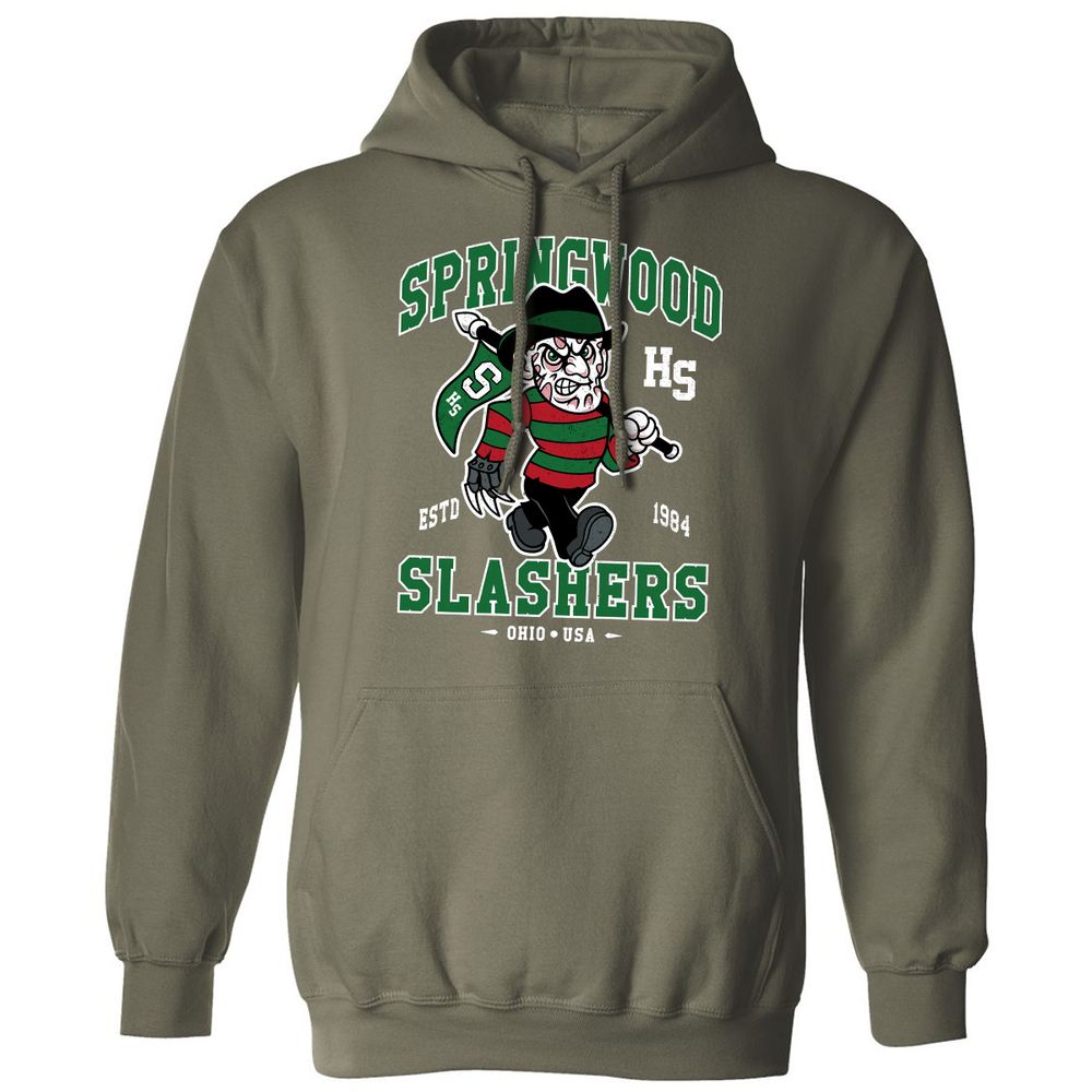 Classic Unisex Hoodie - QBPEPLLT - Military Green - 4
