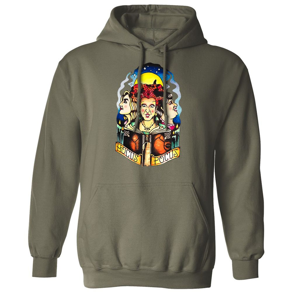 Classic Unisex Hoodie - LLKSCE3A - Military Green - 4