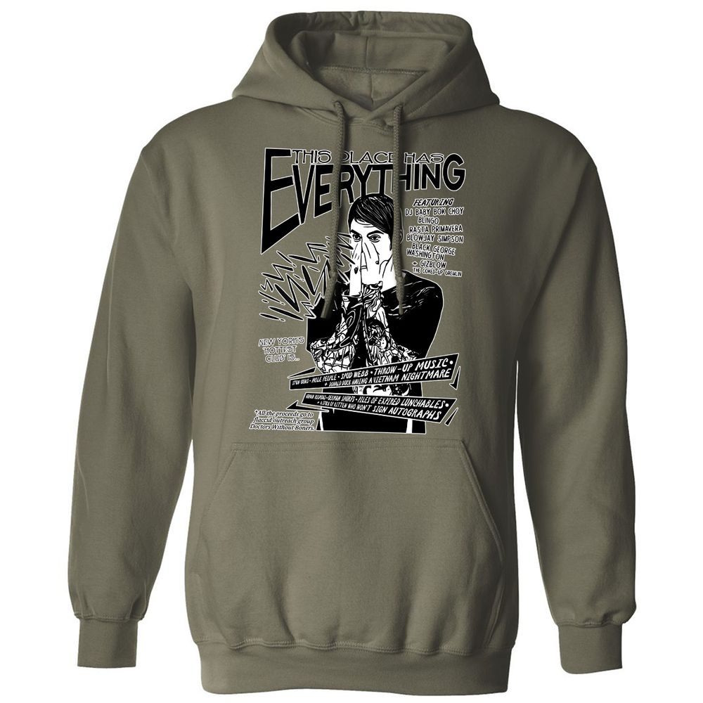Classic Unisex Hoodie - S8LHV5FK - Military Green - 4