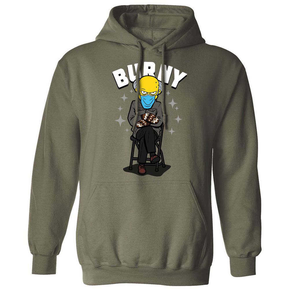 Classic Unisex Hoodie - D54L9PB5 - Military Green - 4