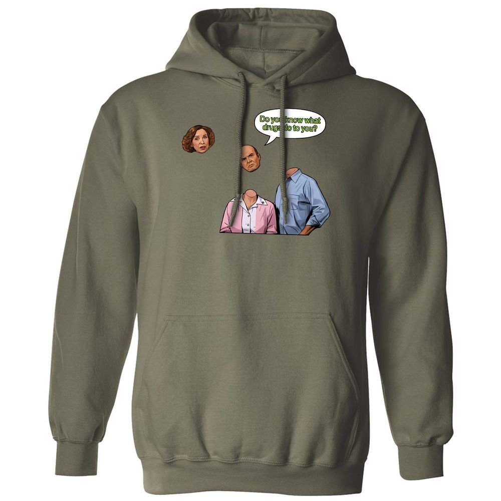 Classic Unisex Hoodie - RMMGHTCD - Military Green - 4