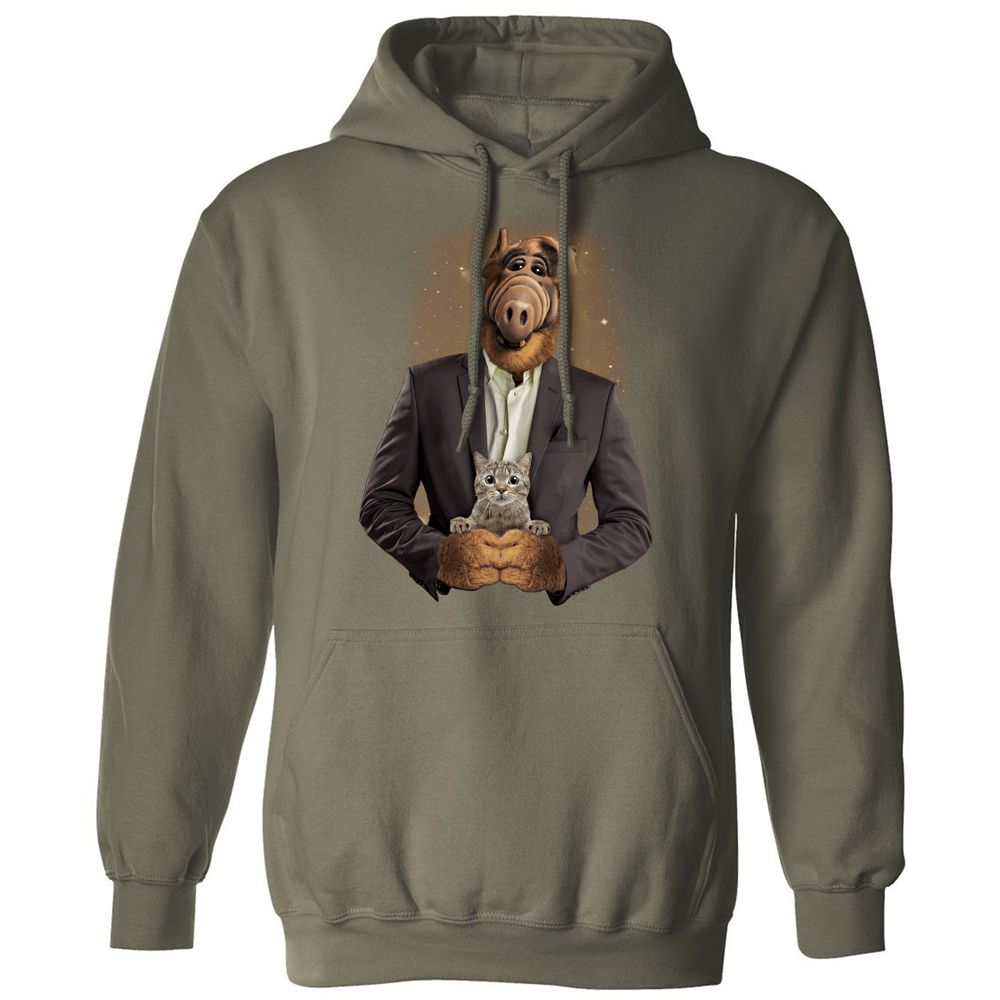 Classic Unisex Hoodie - S5J3W2GM - Military Green - 4