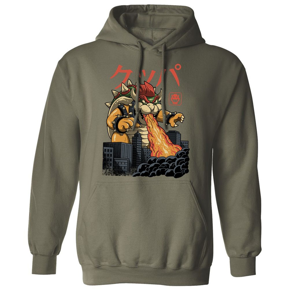 Classic Unisex Hoodie - 5ZK6ALLF - Military Green - 4