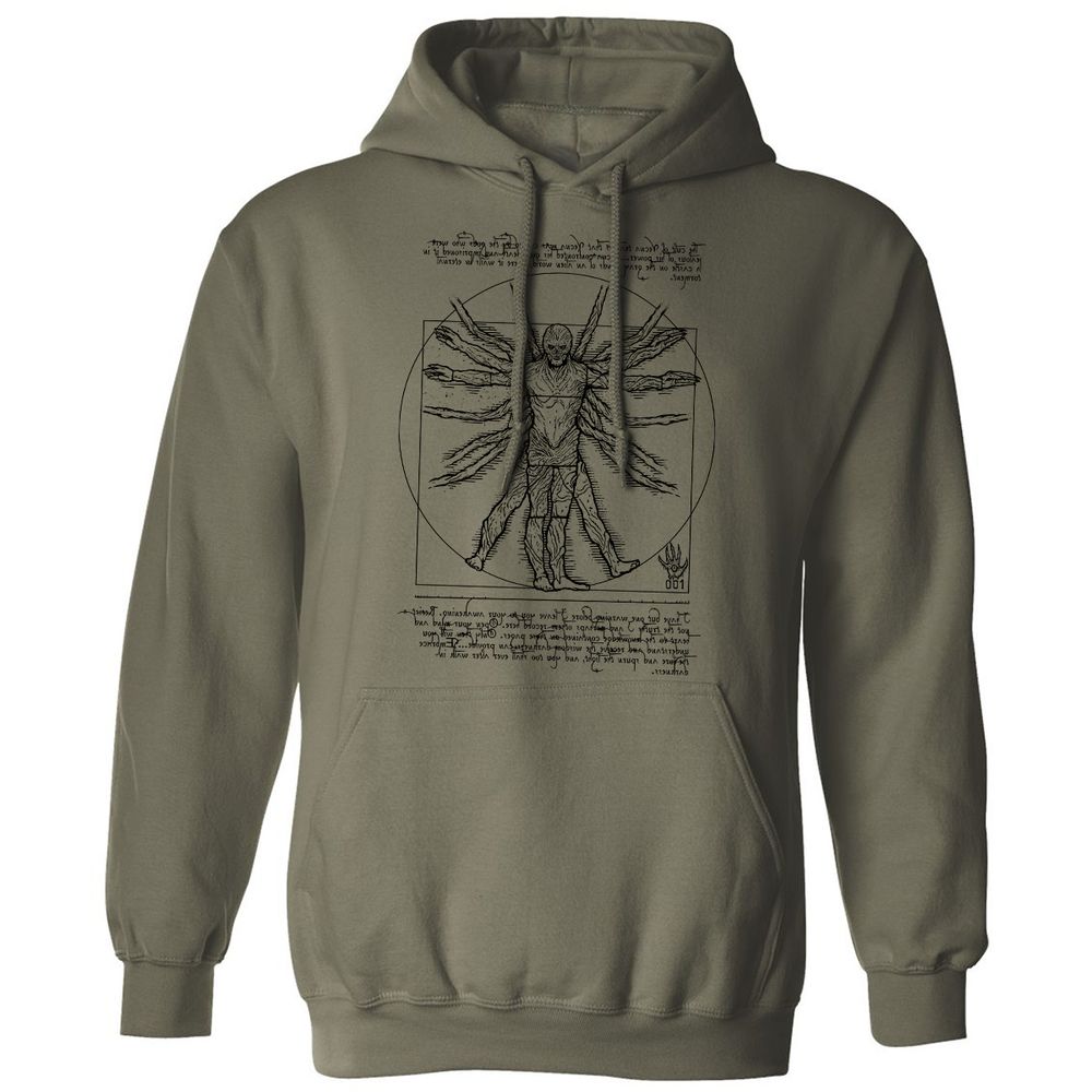 Classic Unisex Hoodie - Q15BJJNF - Military Green - 4