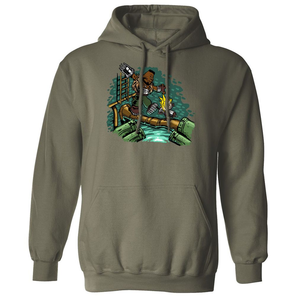 Classic Unisex Hoodie - TZALLZYV - Military Green - 4
