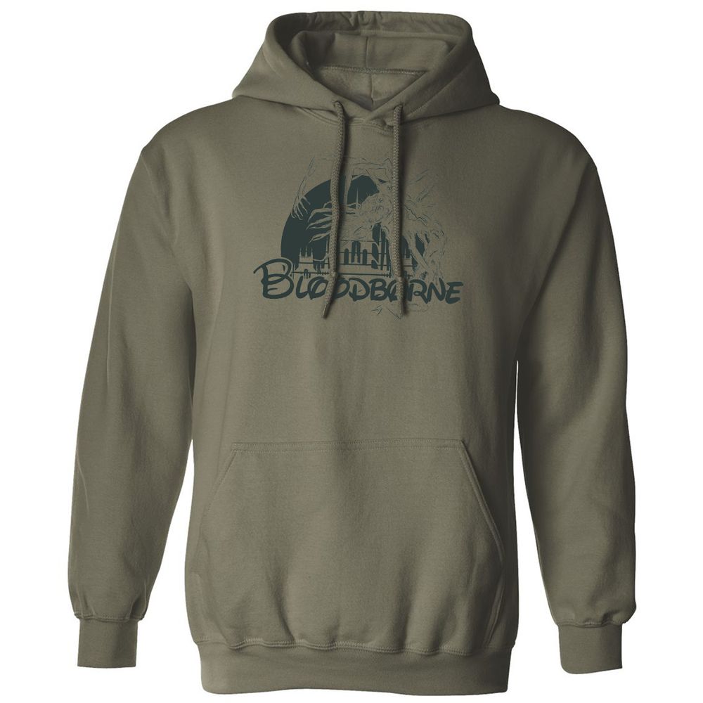Classic Unisex Hoodie - 6R2XWJK4 - Military Green - 4