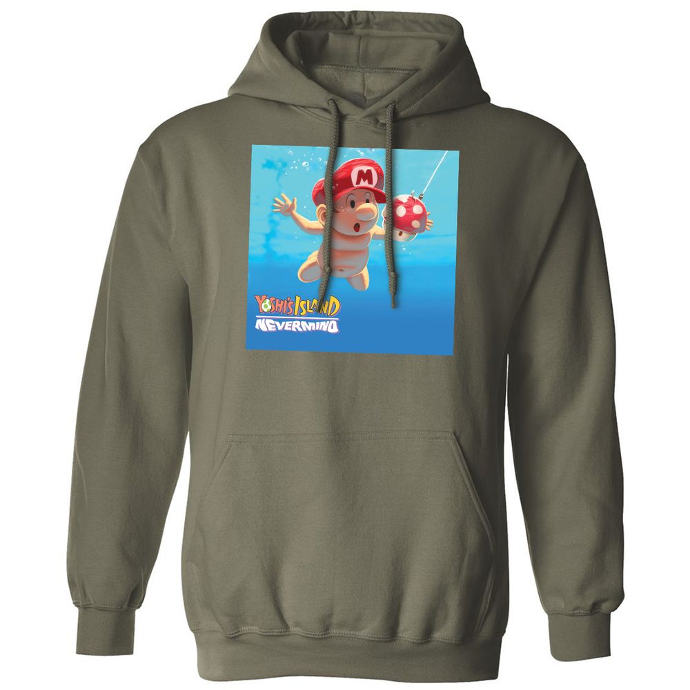 Classic Unisex Hoodie - SW33YY28 - Military Green - 4