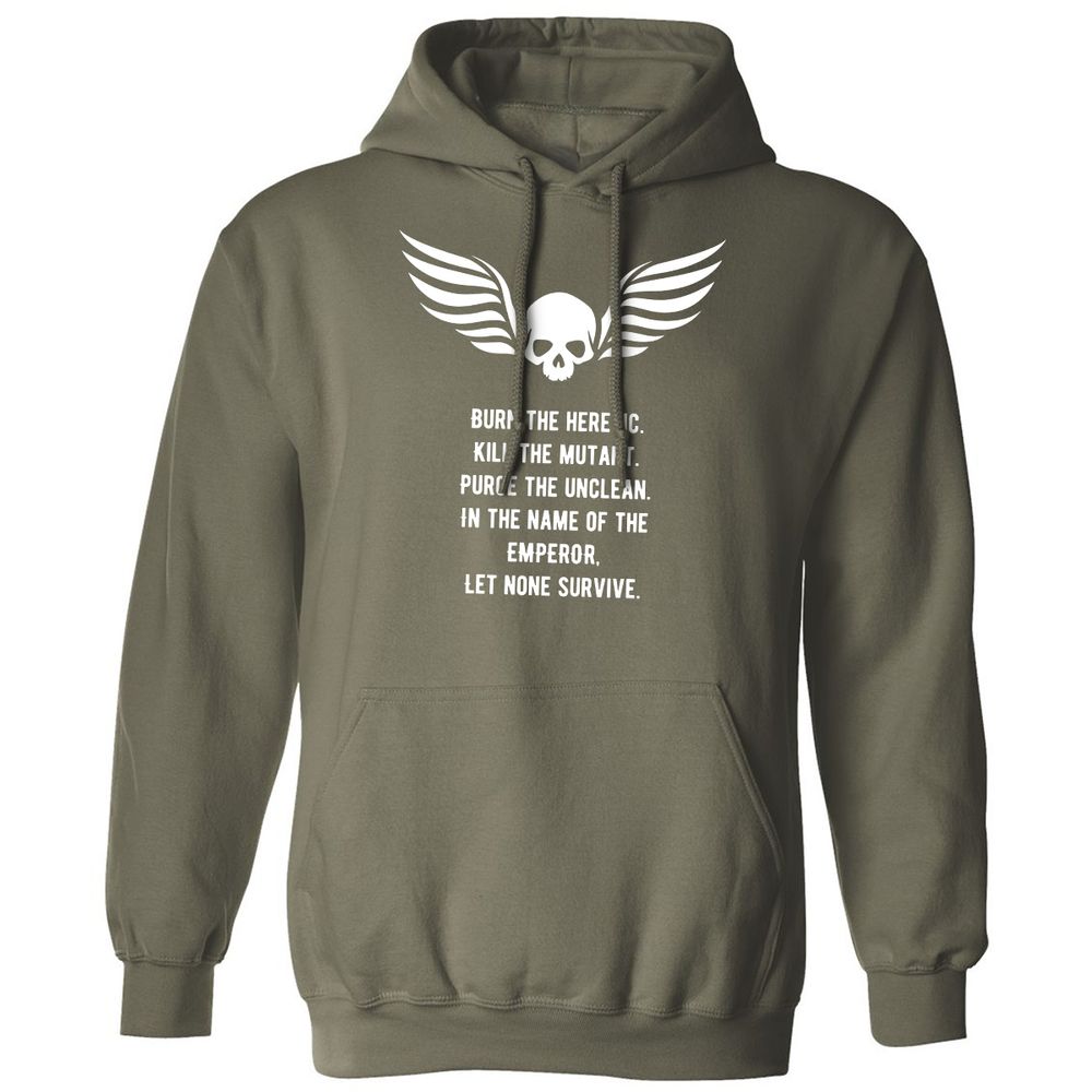 Classic Unisex Hoodie - ERHWMVSJ - Military Green - 4