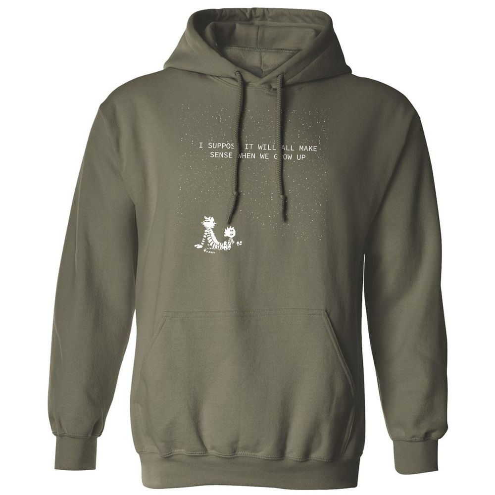 Calvin and Hobbes Stars - Military Green - 4