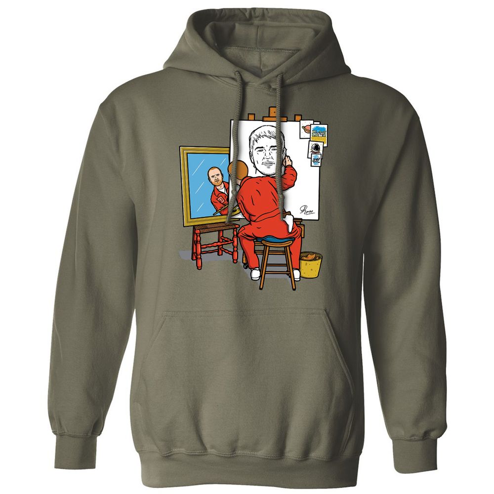 Classic Unisex Hoodie - V5PHX3TJ - Military Green - 4