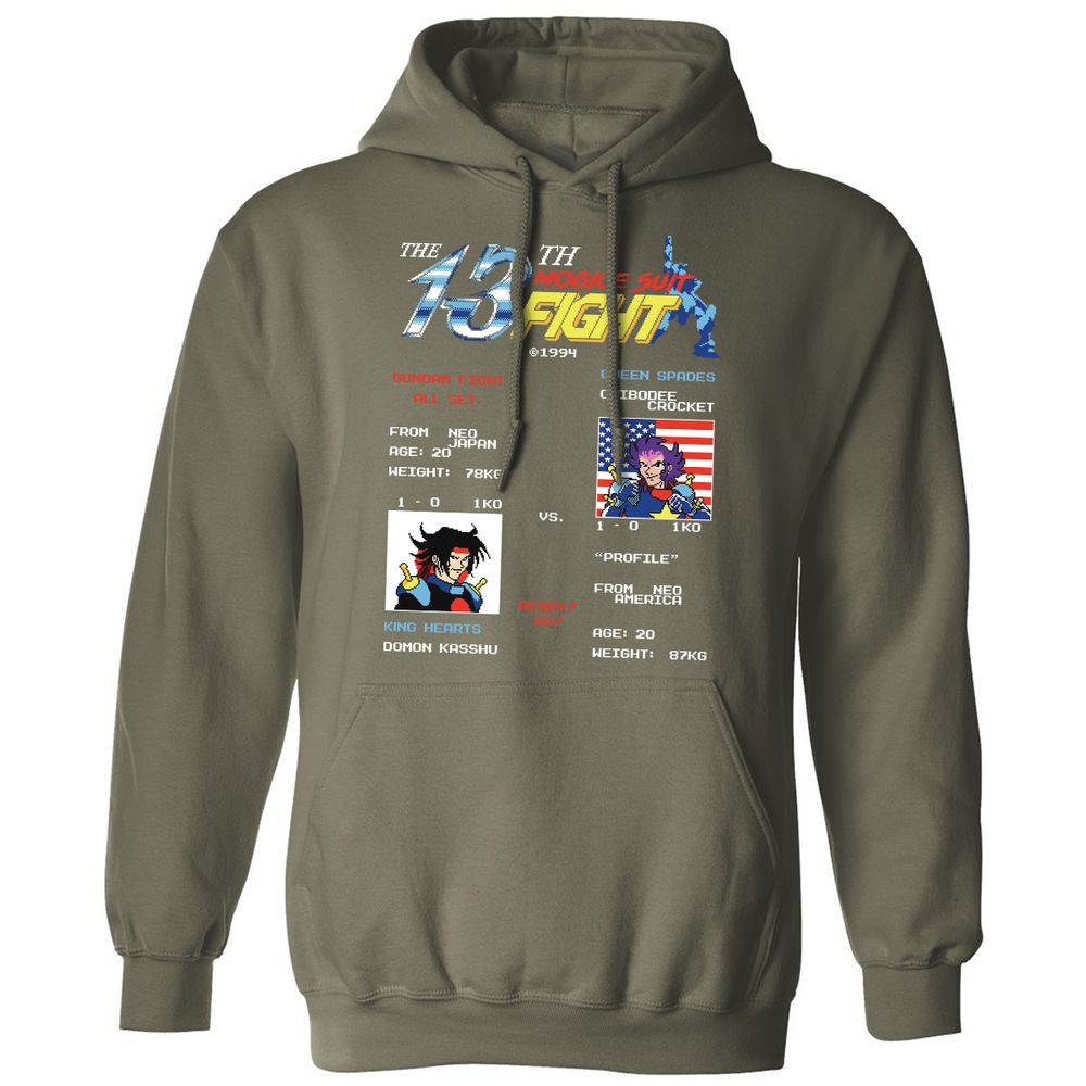 Classic Unisex Hoodie - J8XZRGQZ - Military Green - 4