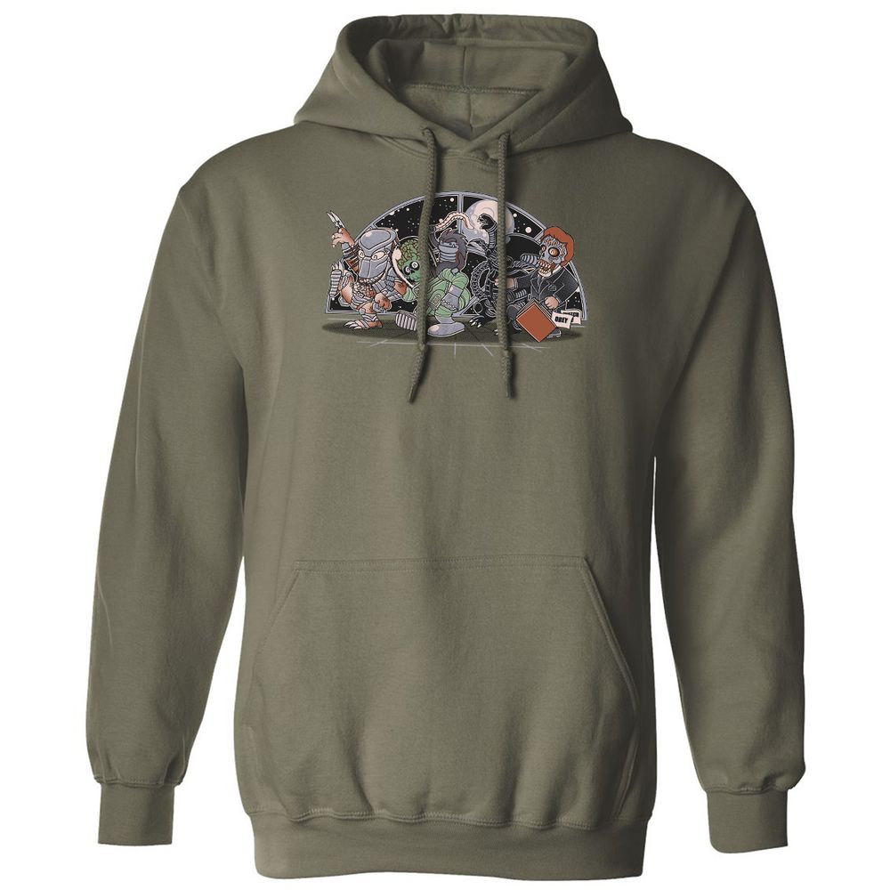 Classic Unisex Hoodie - 13MKY9N3 - Military Green - 4