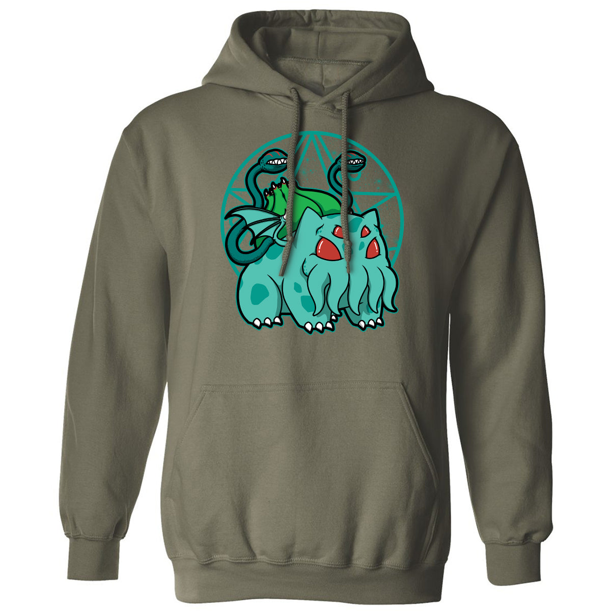 Classic Unisex Hoodie - 6CADQ3N5 - Military Green - 4