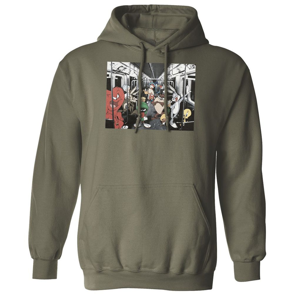 Classic Unisex Hoodie - NUFN2LU1 - Military Green - 4
