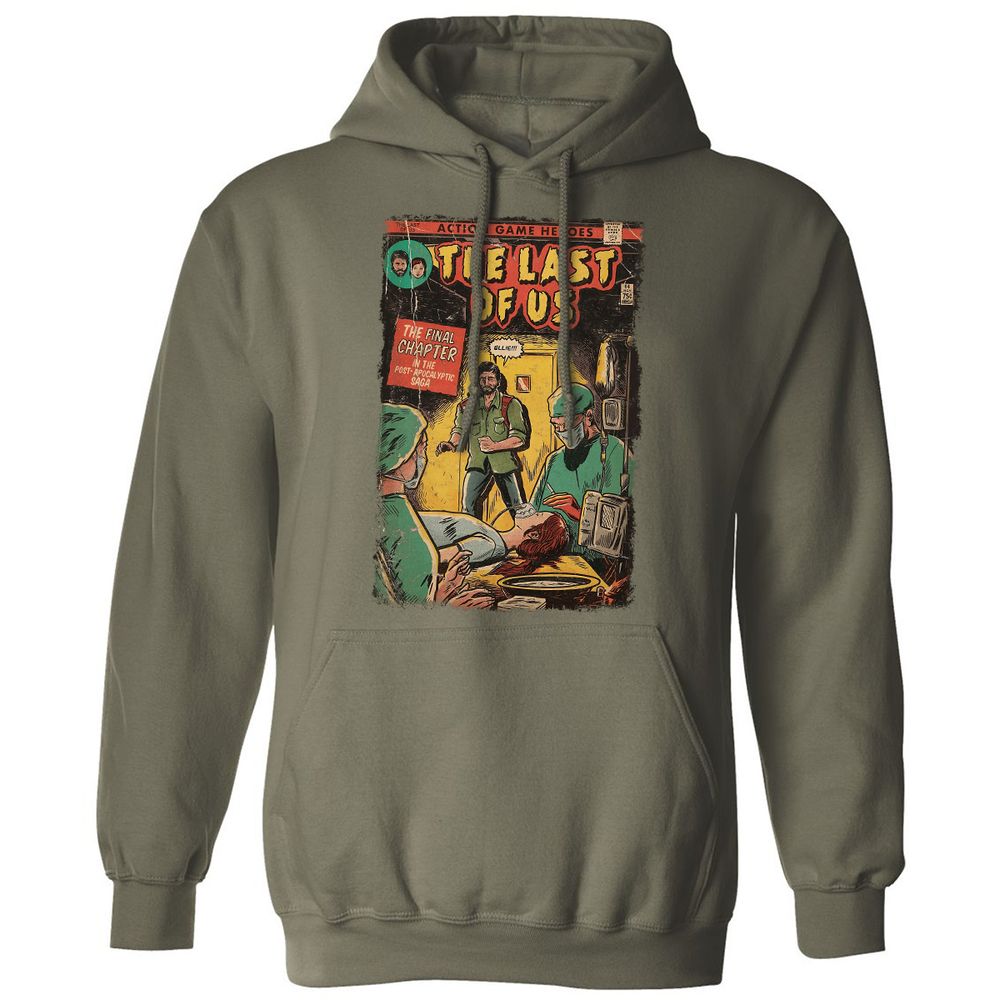 Classic Unisex Hoodie - 2DEAX1EF - Military Green - 4