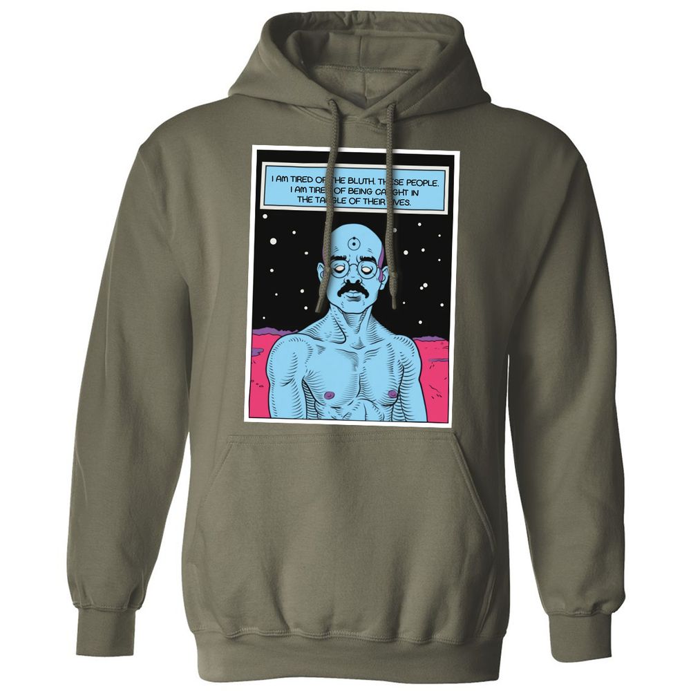 Classic Unisex Hoodie - KM1ZRNDQ - Military Green - 4