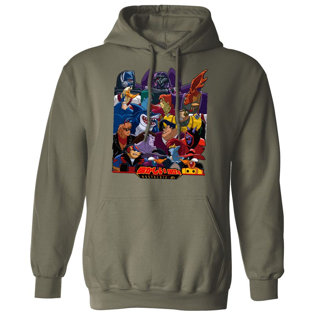 Classic Unisex Hoodie - LPLJB13S - Military Green - 4