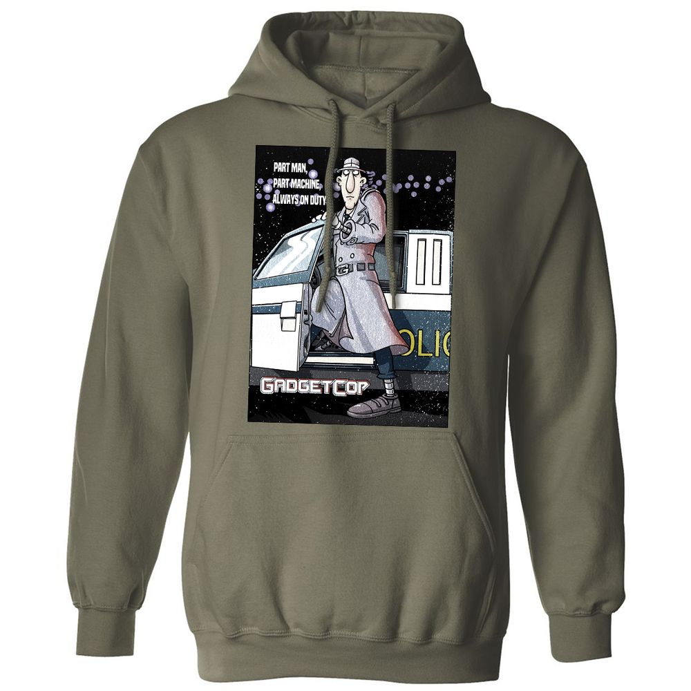 Classic Unisex Hoodie - M95QQ8C7 - Military Green - 4