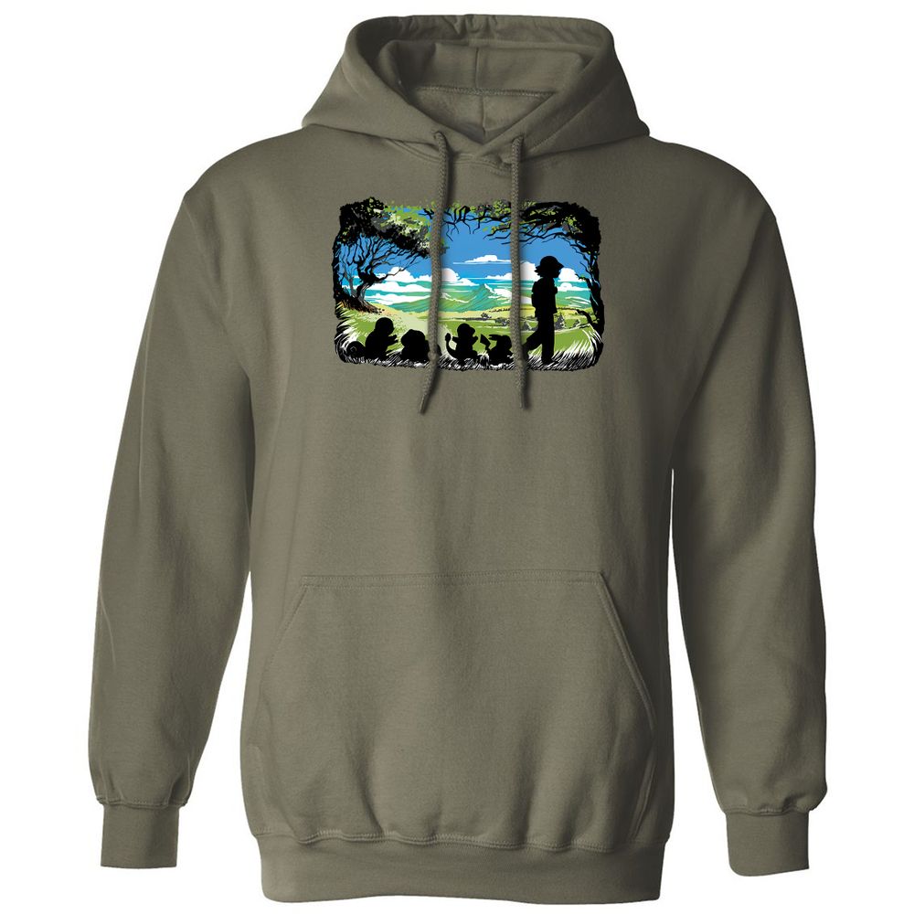 Classic Unisex Hoodie - NC1CKYDL - Military Green - 4