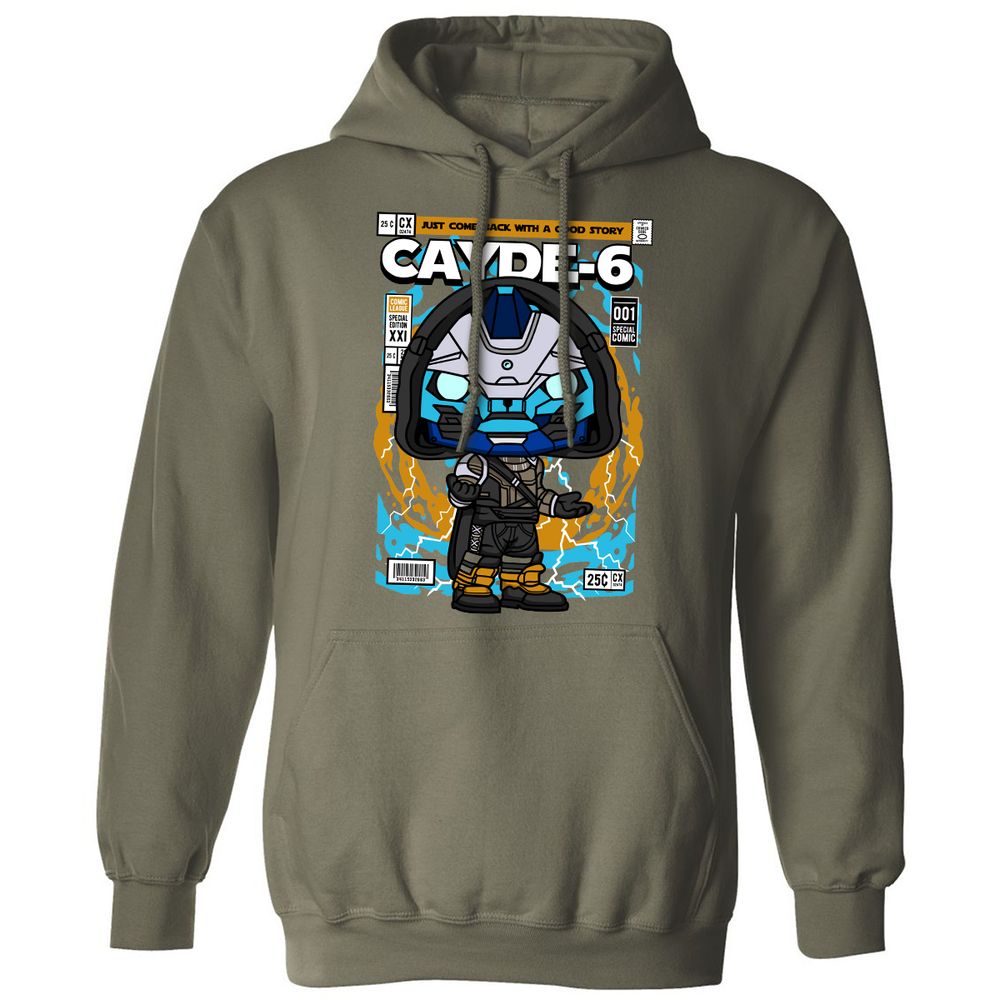 Classic Unisex Hoodie - L47CLZQ5 - Military Green - 4