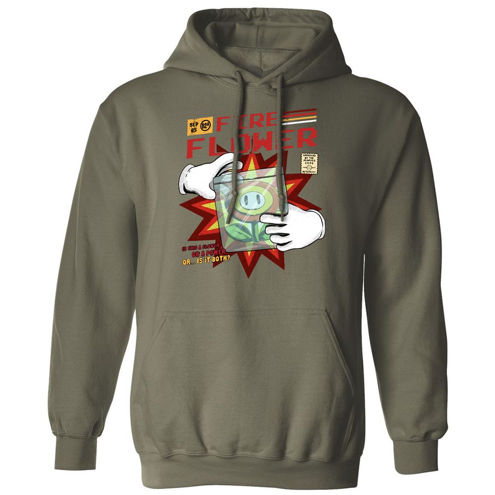 Classic Unisex Hoodie - J8YT4T6X - Military Green - 4