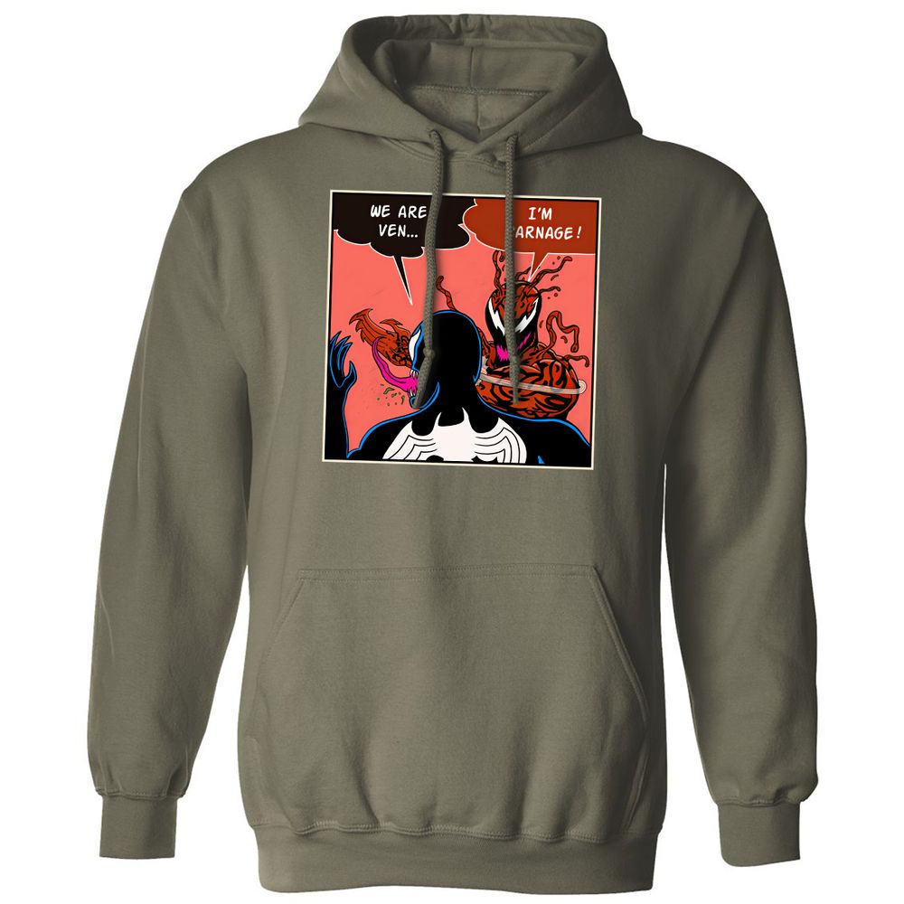 Classic Unisex Hoodie - F1PNBZHA - Military Green - 4