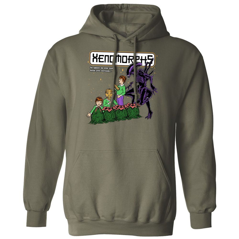 Classic Unisex Hoodie - DDFKKD64 - Military Green - 4