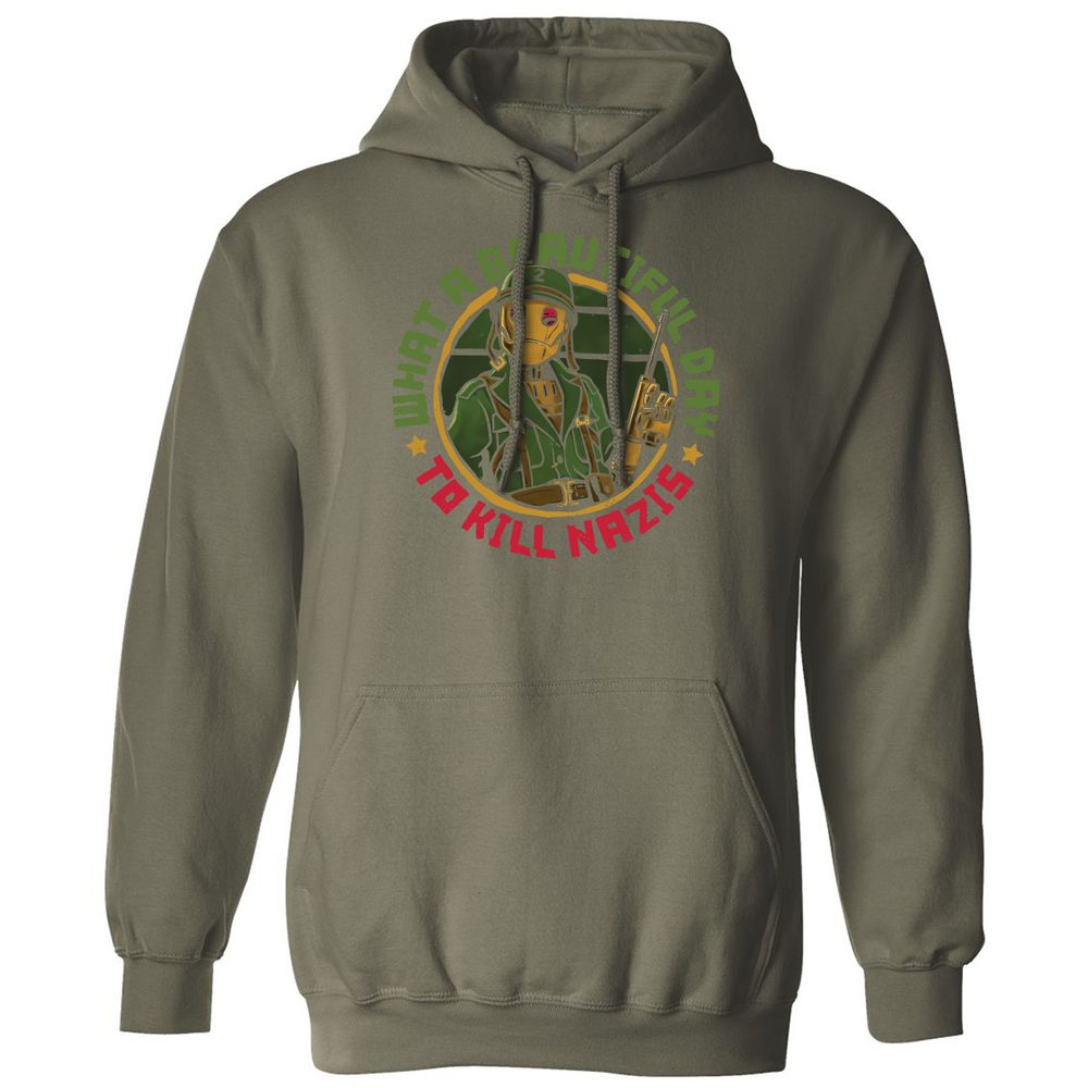 Classic Unisex Hoodie - 5F727PHQ - Military Green - 4