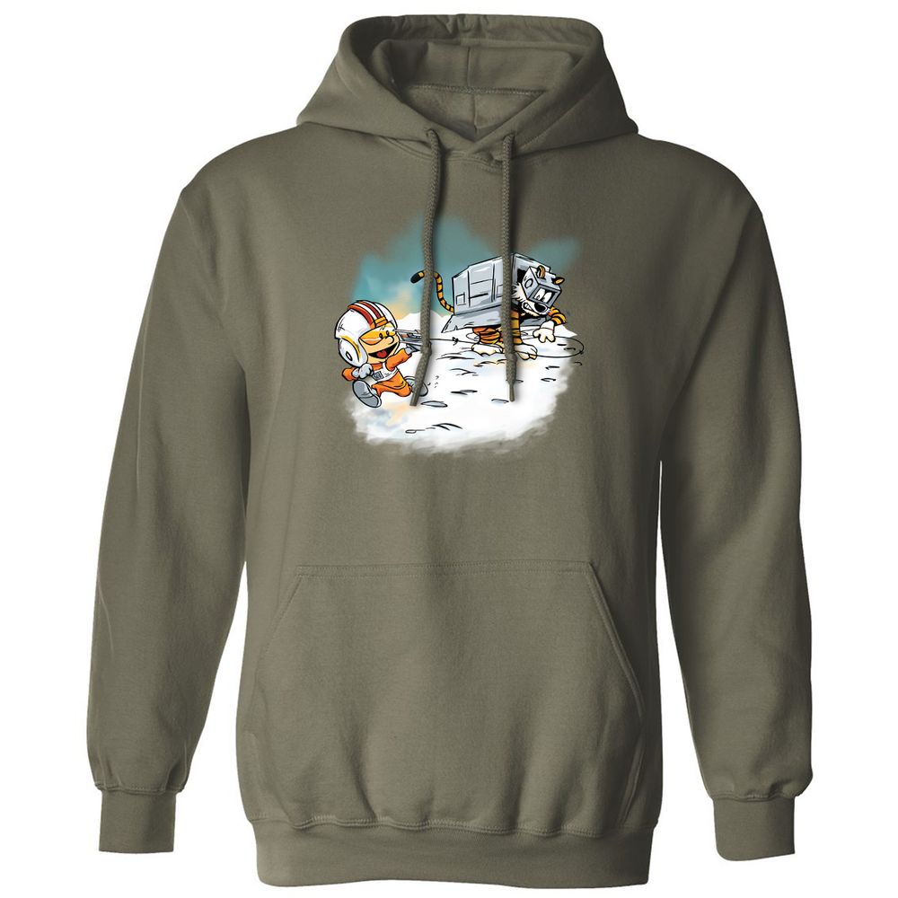 Classic Unisex Hoodie - R28FDQ42 - Military Green - 4