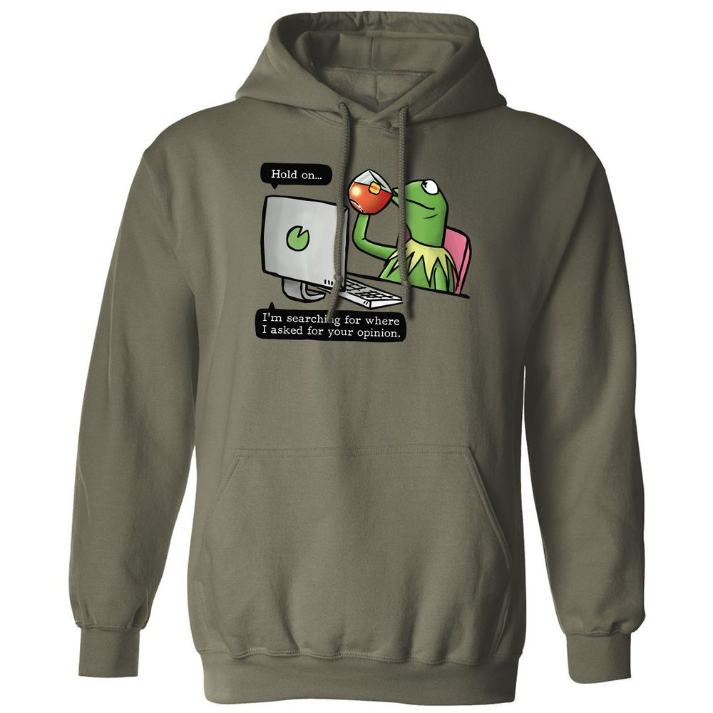 Classic Unisex Hoodie - JZSPNJ95 - Military Green - 4