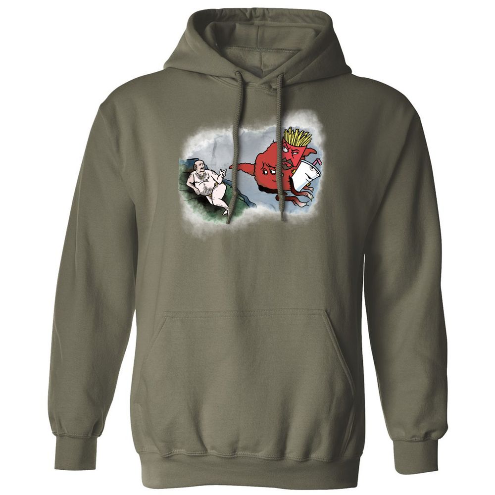 Classic Unisex Hoodie - DQVEZX4Z - Military Green - 4