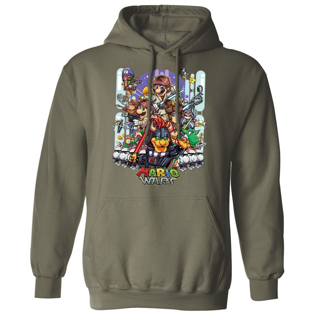 Classic Unisex Hoodie - E7HFQXHY - Military Green - 4