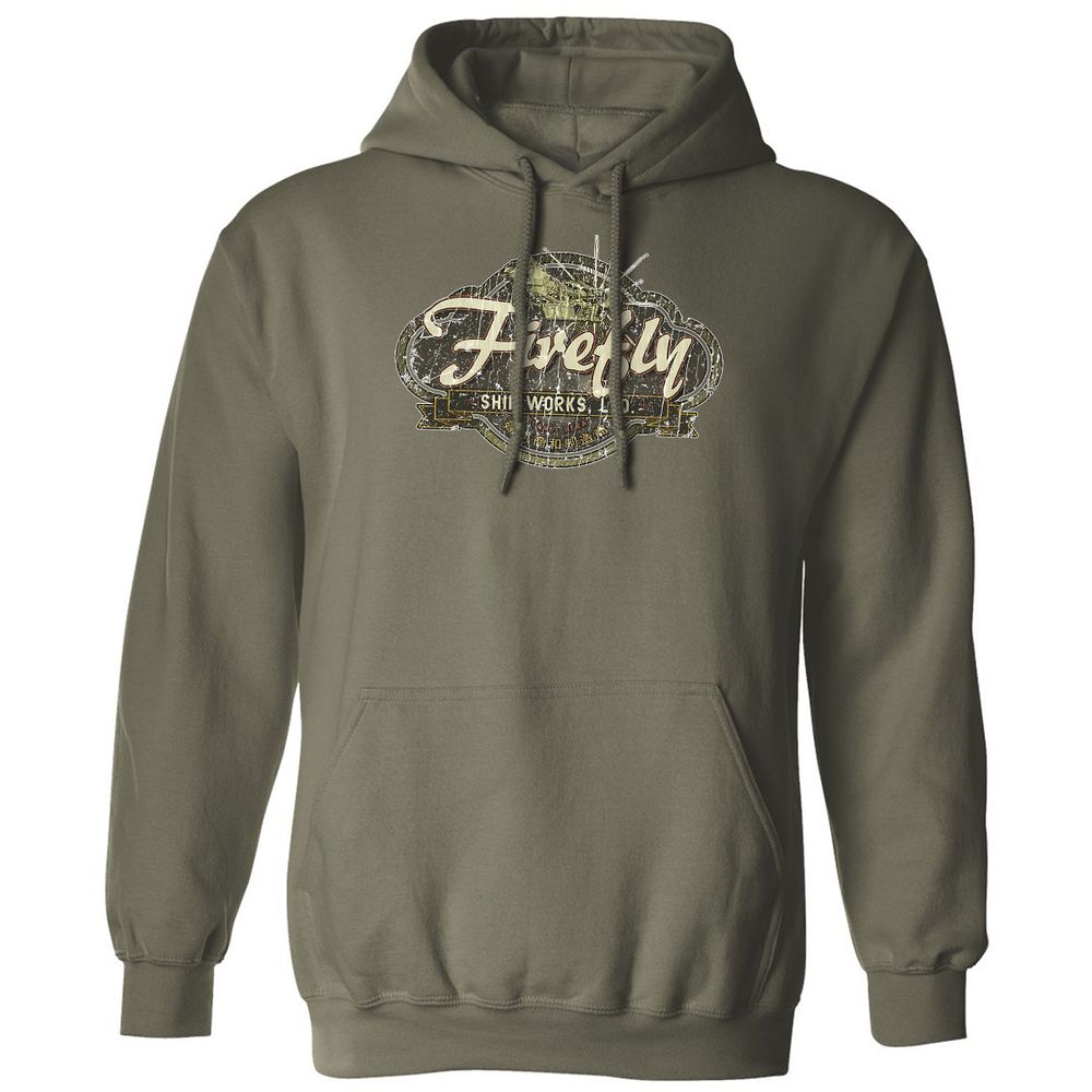 Classic Unisex Hoodie - KX7WZVJU - Military Green - 4