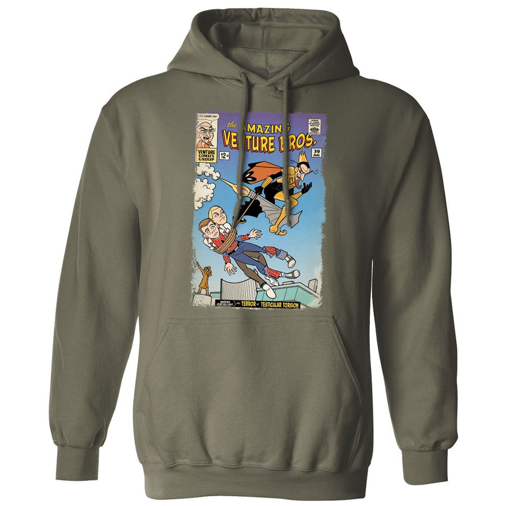 Classic Unisex Hoodie - ZPR3V63Q - Military Green - 4