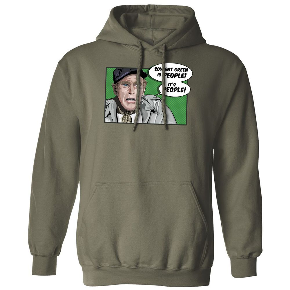 Classic Unisex Hoodie - NCPDETJN - Military Green - 4