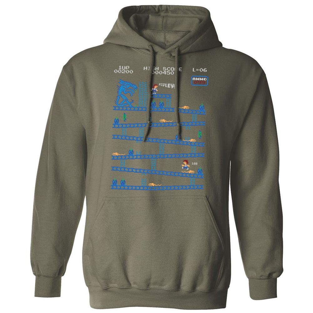 Classic Unisex Hoodie - UCSW1SMH - Military Green - 4