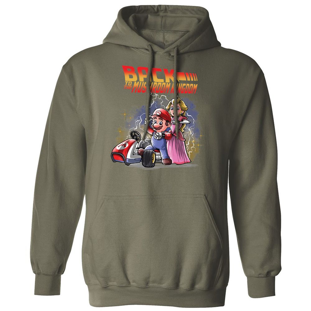 Classic Unisex Hoodie - UYNT9HRS - Military Green - 4