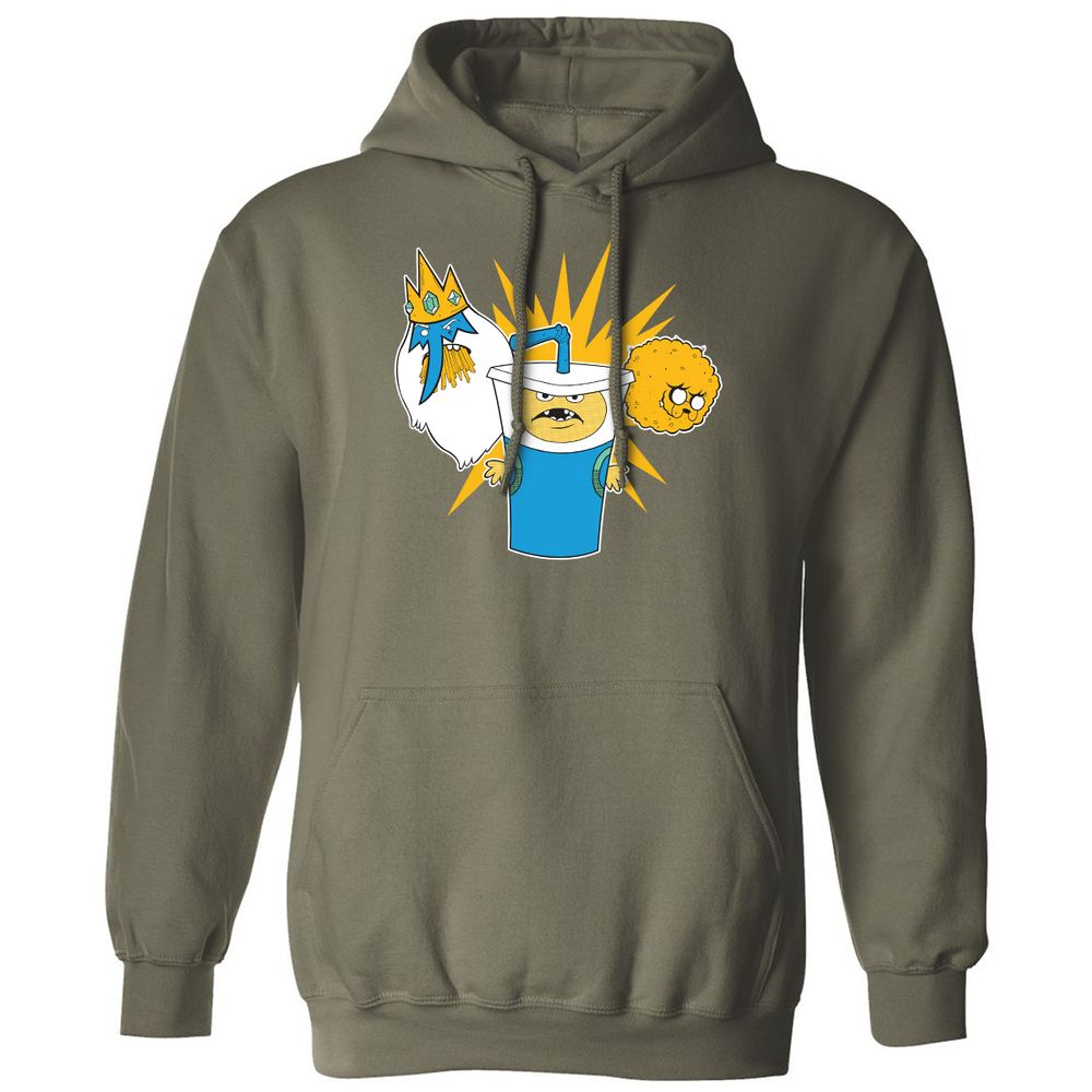 Classic Unisex Hoodie - JCEW3M9Z - Military Green - 4