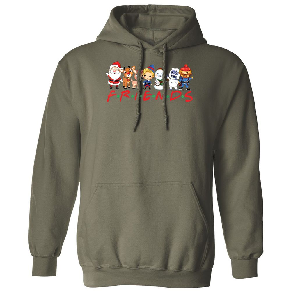 Friends Christmas - Military Green - 4