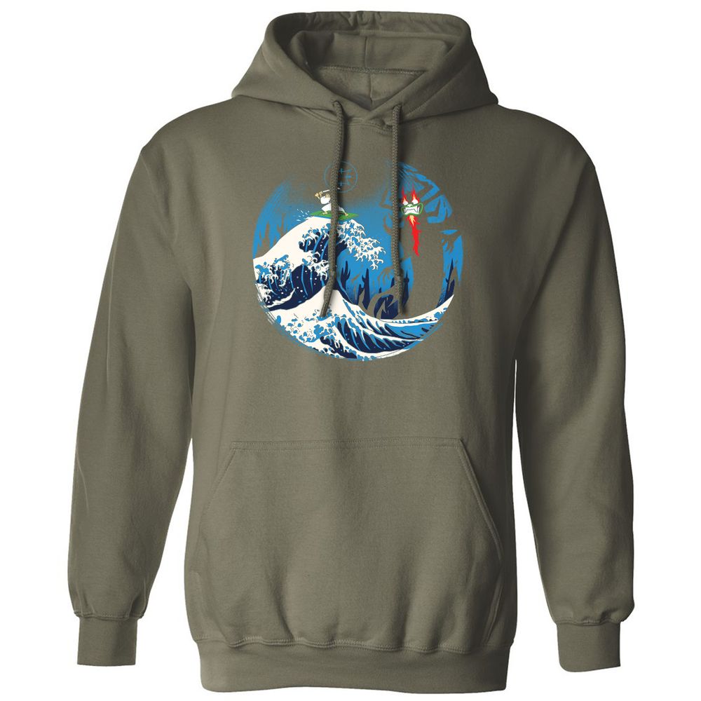Classic Unisex Hoodie - YN6CS1L8 - Military Green - 4