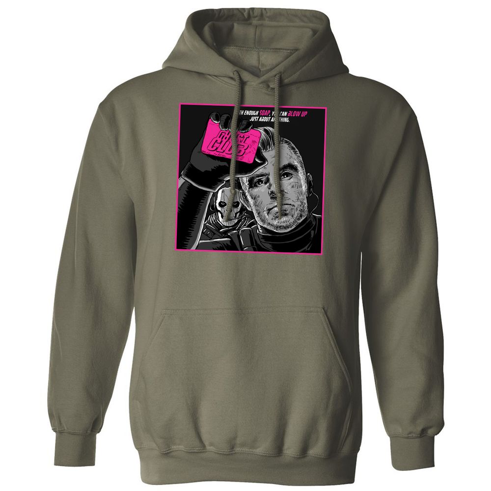 Classic Unisex Hoodie - CENFF53Q - Military Green - 4