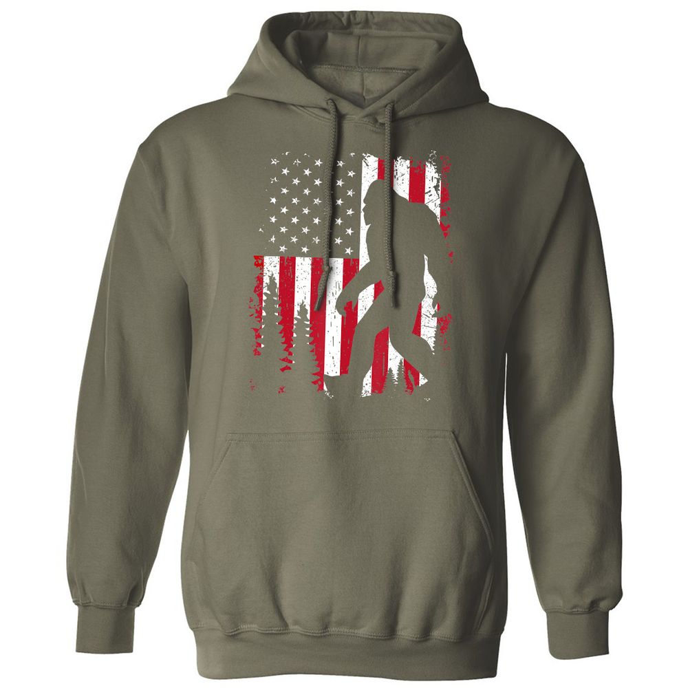 Classic Unisex Hoodie - QTEP714F - Military Green - 4
