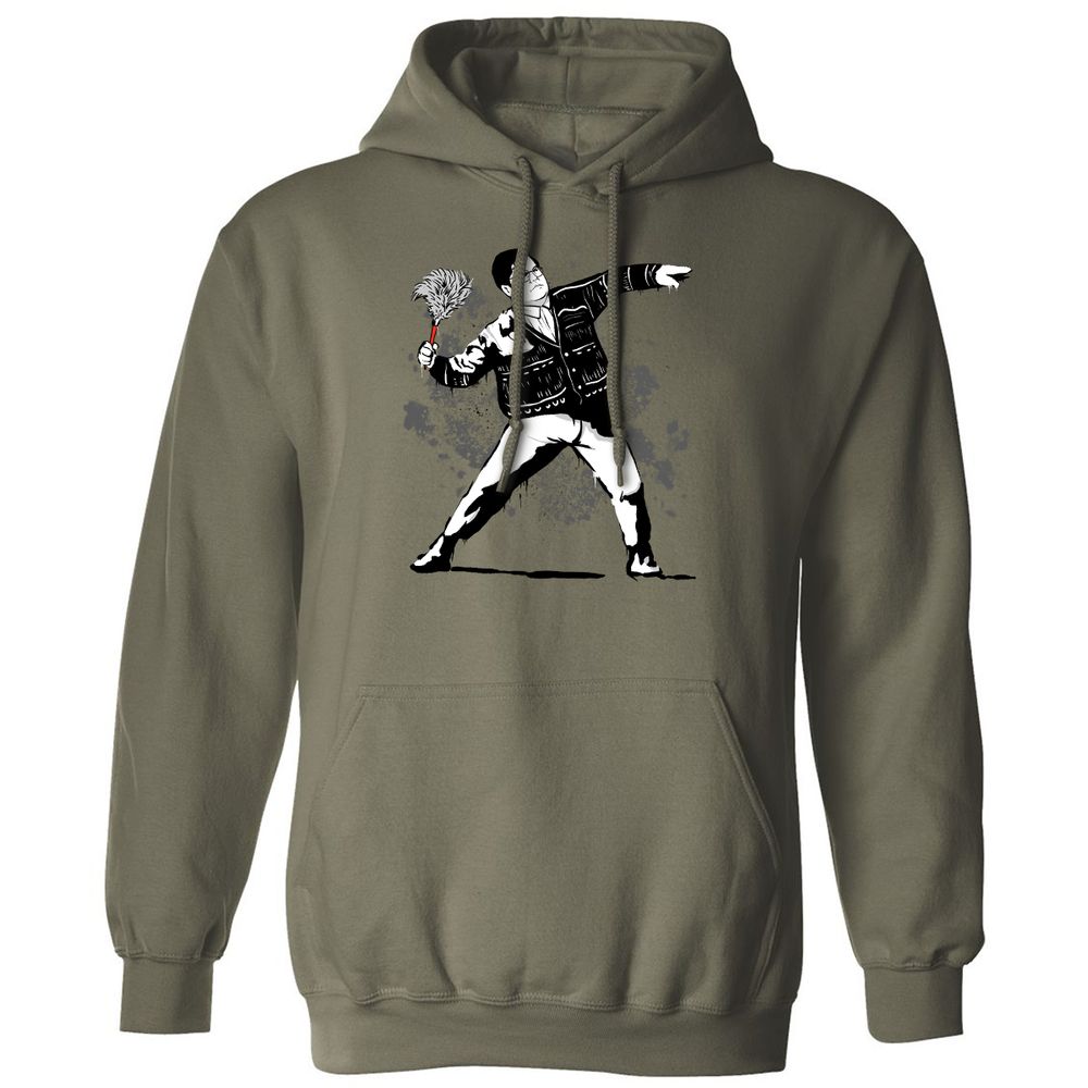 Classic Unisex Hoodie - JZZWU4V3 - Military Green - 4