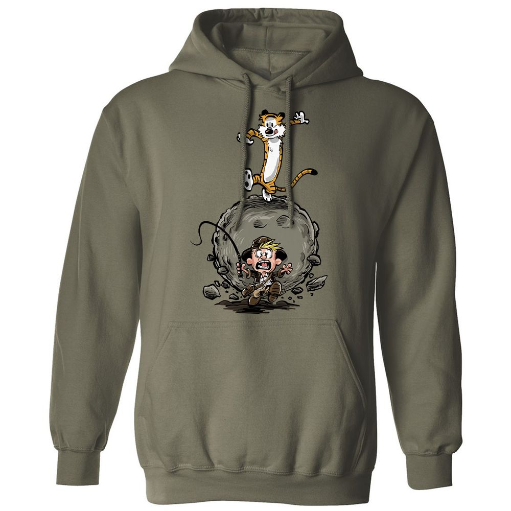 Classic Unisex Hoodie - D163MY3P - Military Green - 4