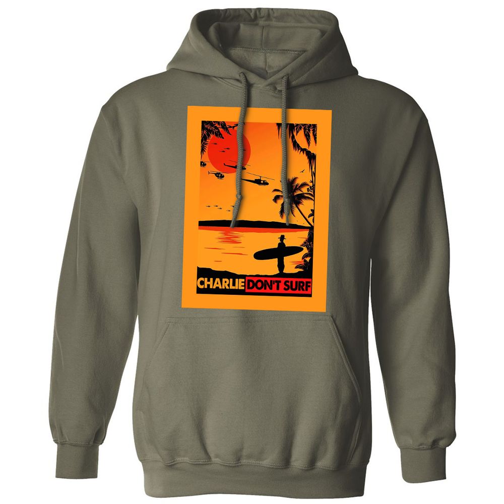 Classic Unisex Hoodie - PWKC7LNZ - Military Green - 4