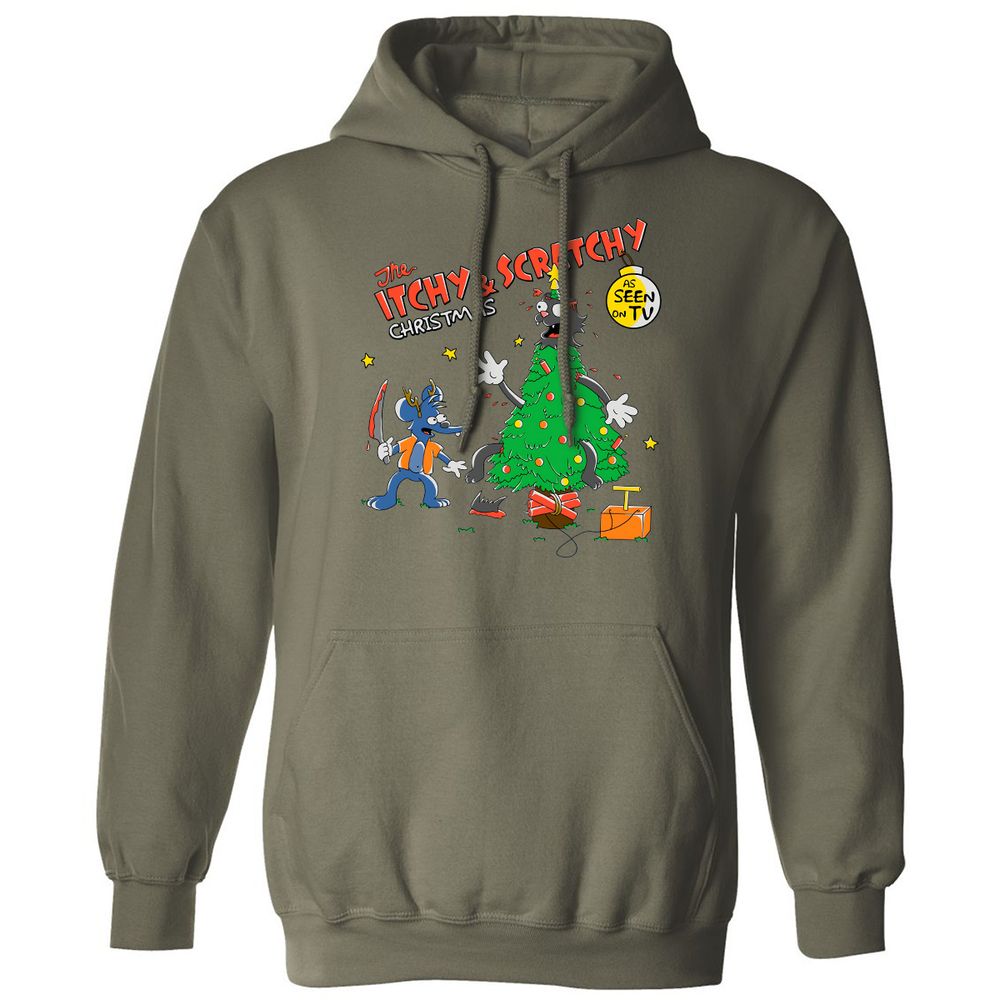 Classic Unisex Hoodie - WHAH4TXJ - Military Green - 4