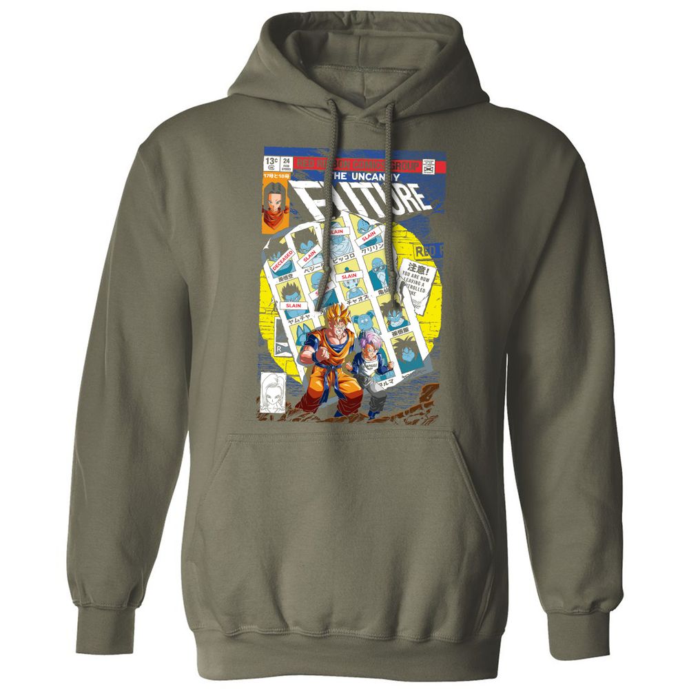 Classic Unisex Hoodie - TDD43BXV - Military Green - 4