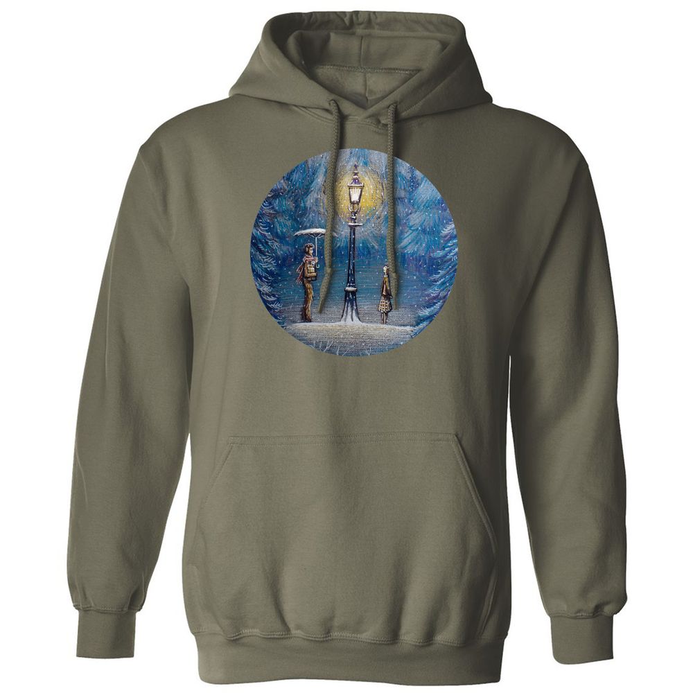 Classic Unisex Hoodie - HF3959BU - Military Green - 4